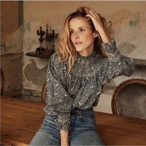 Doen Amoret Top in Prancing Fawn Size S